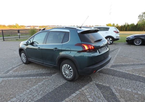 Peugeot 2008 cena 41500 przebieg: 53287, rok produkcji 2018 z Będzin małe 781